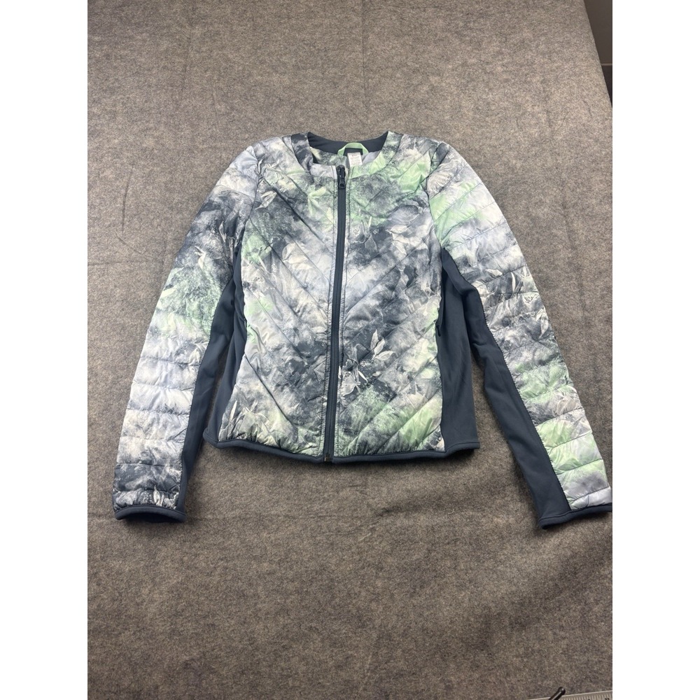 Ivivva by Lululemon Girls 12 Reversible Quilted Full Zip Jacket Outdoorsy Hiking